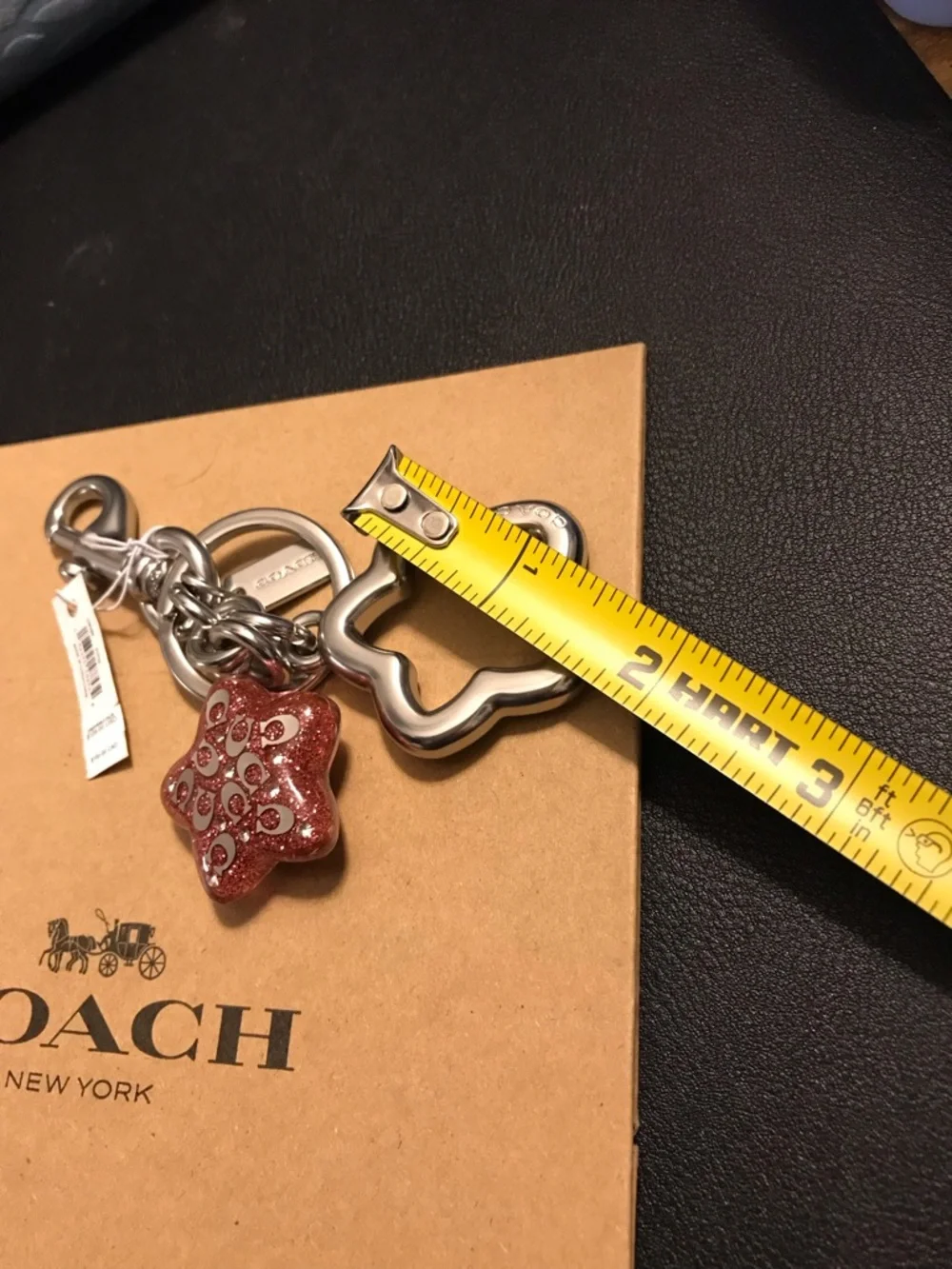 COACH Key Chain/Purse Charm NWT 😍 - Picture 3 of 4